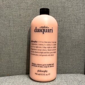 NEW Philosophy 32 oz sealed Melon Daiquiri shampoo, shower gel & bubble bath